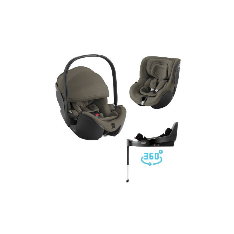 Set LUX Baby-Safe PRO + Vario Base 5Z + autosedačka Dualfix 5z - Britax ROMER