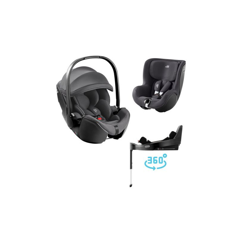 Set Classic Baby-Safe Pro + Vario Base 5Z + autosedačka Dualfix 5z - Britax ROMER