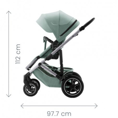 Kombinovaný kočík Smile 5Z LUX + hluboká korba - Britax ROMER