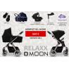 VÝPREDAJ set RELAXX + autosedačka a ISOfix báza - Moon