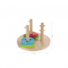 Drevené Montessori puzzle - ZOPA